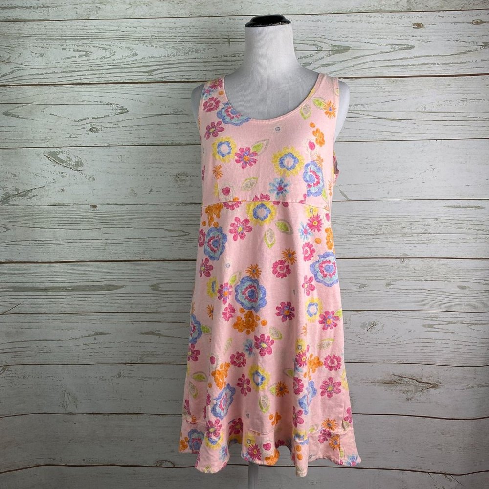 Fresh Produce Floral Tank Dress Sz M